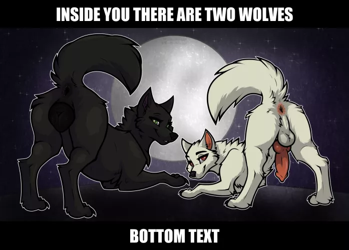 Inside You There Are Two Wolves (bruhsugga) [MF] by Honey_Bot_OwO