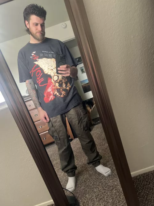 Just a little selfie in my favorite shirt :) by metaln00d