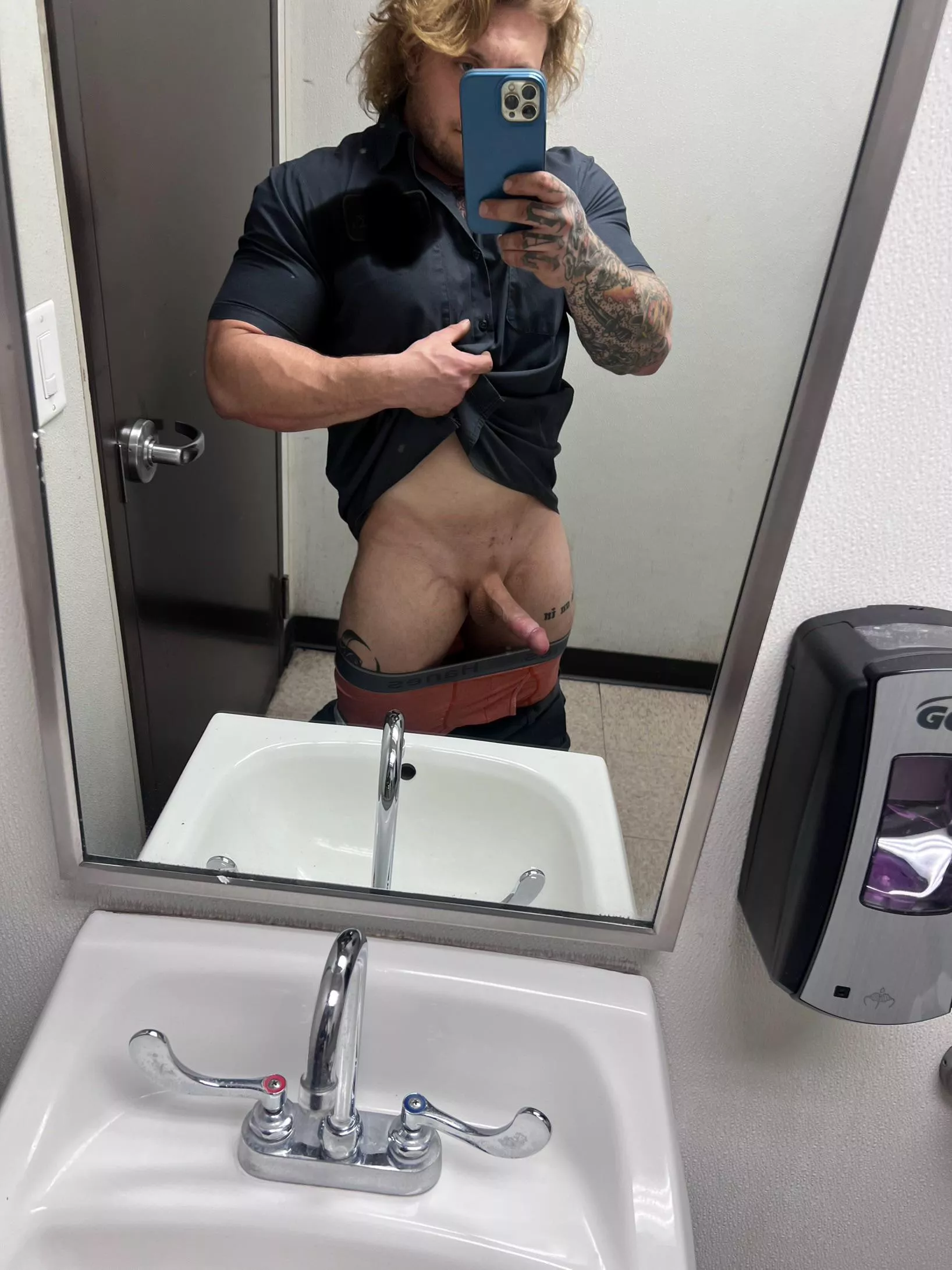 Kept the whole uniform on this time 😘 posted by Longstroke_87