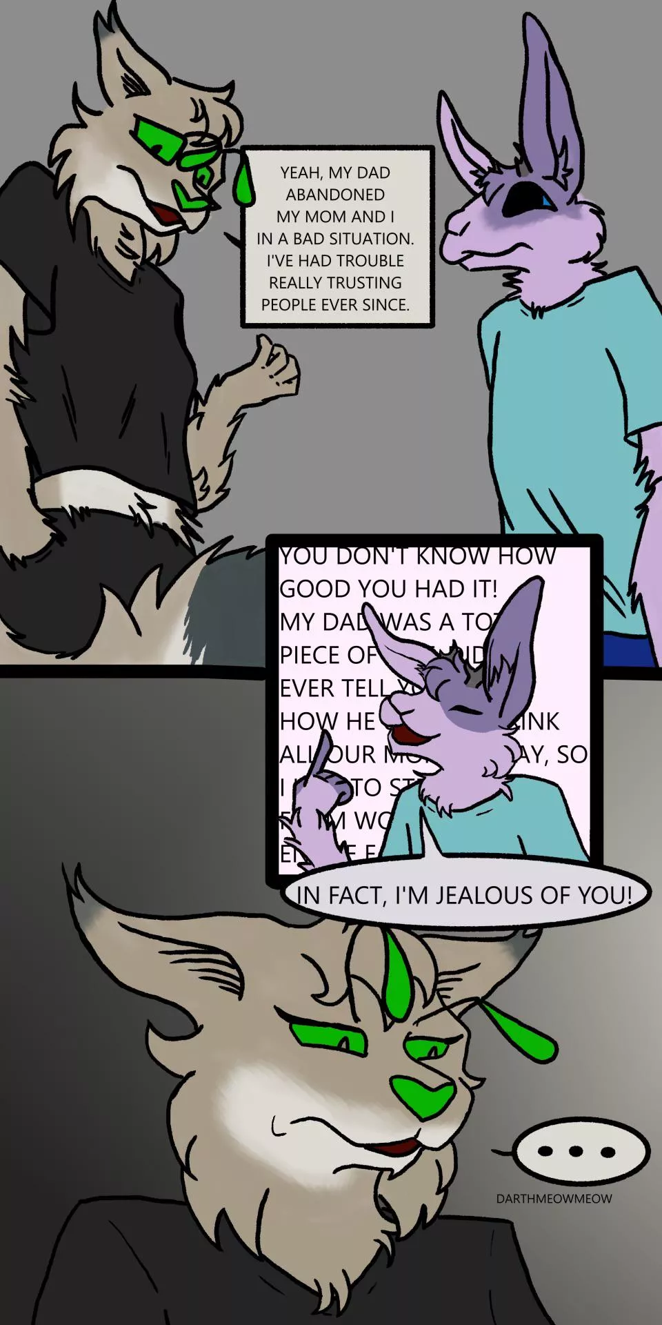 Leona tried to open up to Michael, it doesn’t go well (oc) posted by daddyschesthair