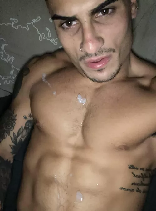 Lick my cum by Sea_Eagle_4027