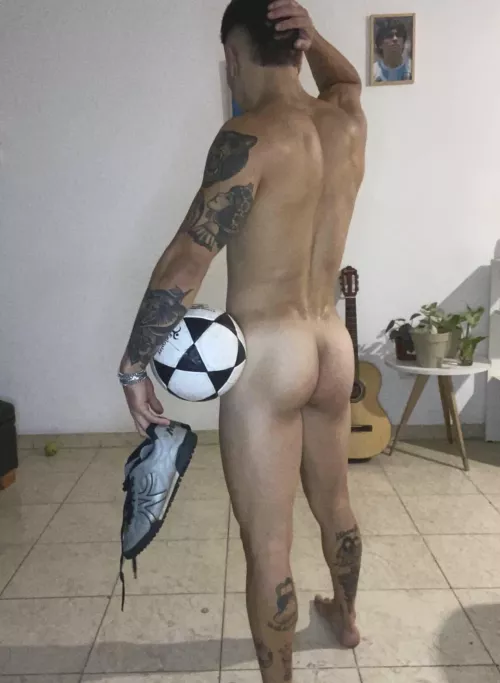 Lick this juicy soccer ass by One-You-5443