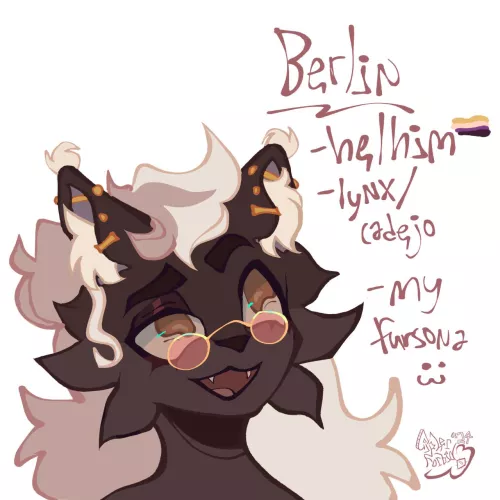 made a proper fursona :3 [OC] by ScribelCipher