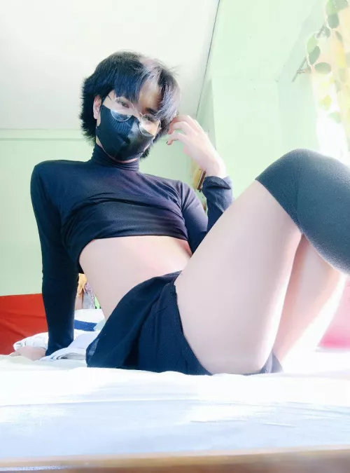 Me watching you gaming >:3 by Ok-Yellow3233