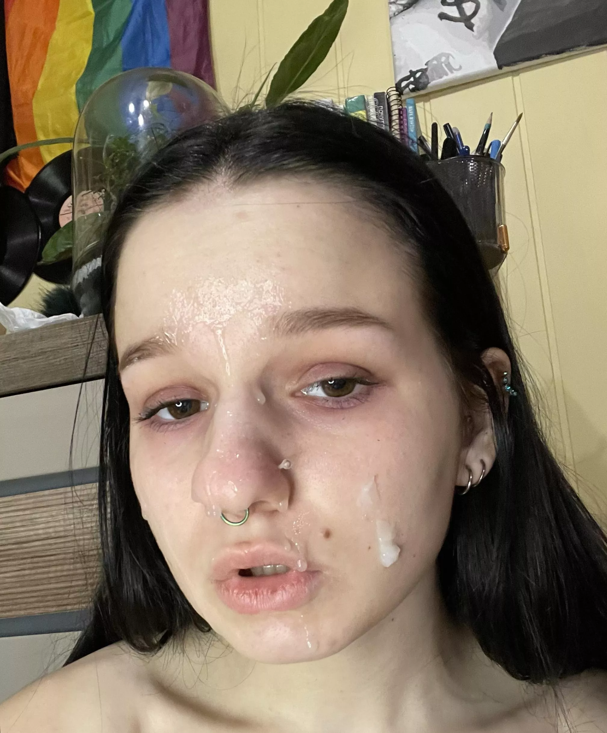 my daddy likes how my face looks now posted by Fallingwrath351