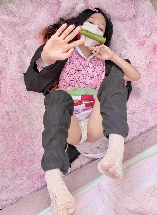 nezuko cosplay by sachi-chan by MuchGardens