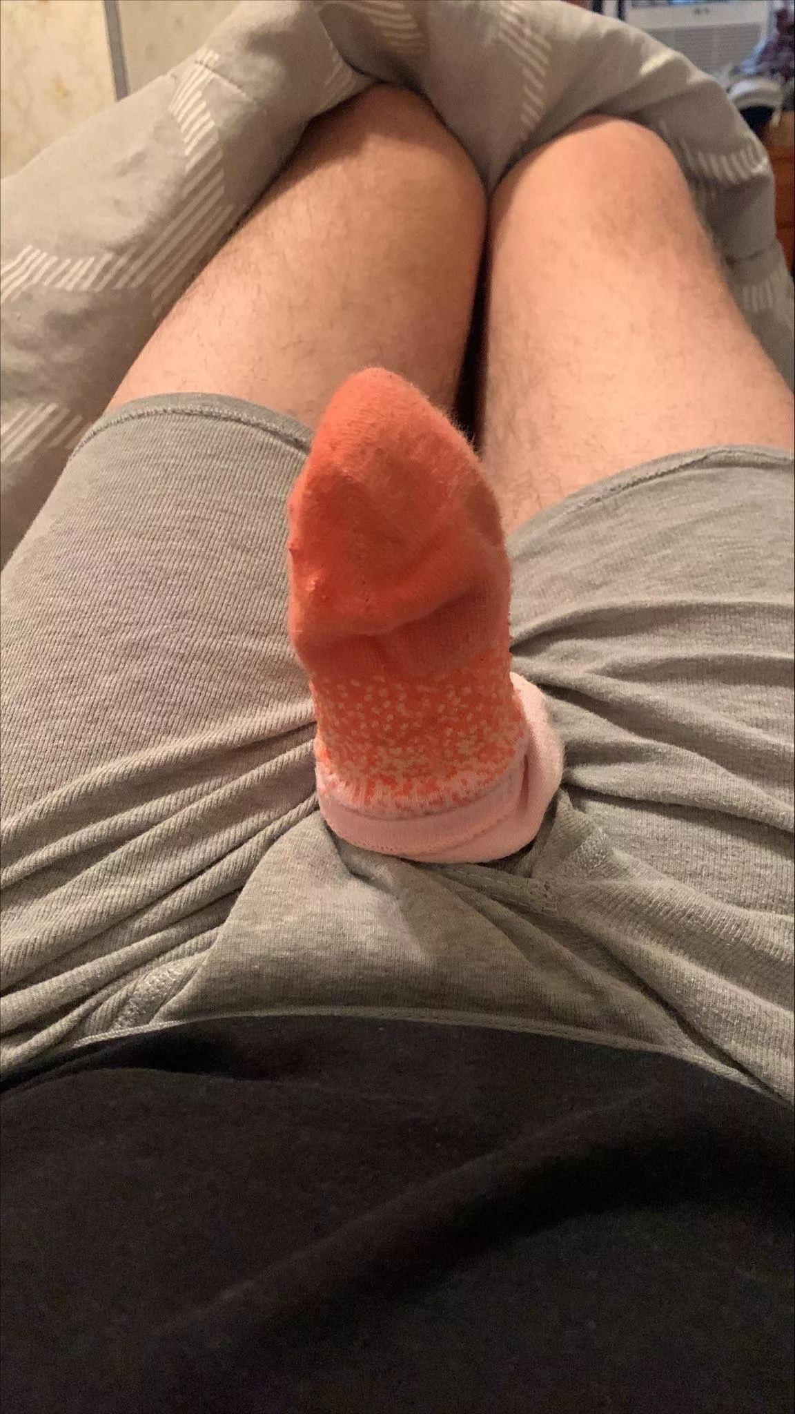 Socks are the perfect catcher :) posted by cutesockprincess1