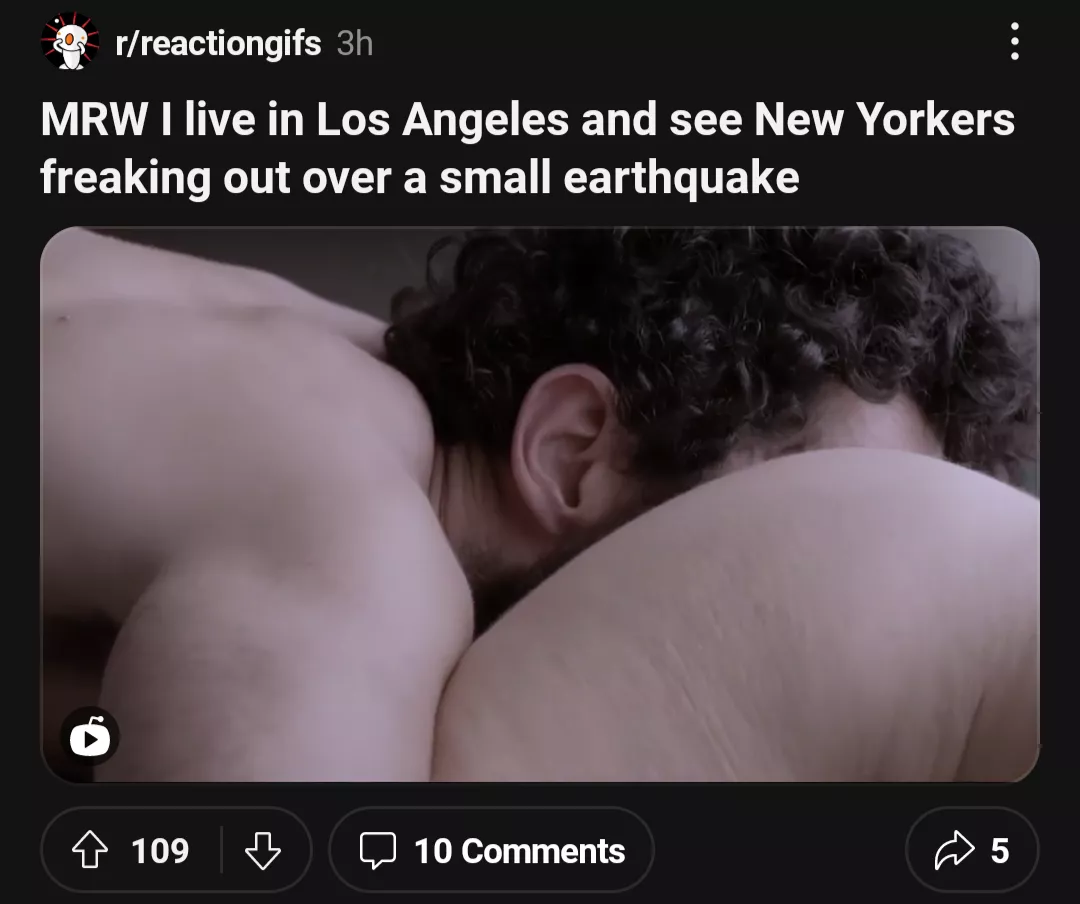 Sometimes Reddit app glitches can be funny posted by The_Sludge