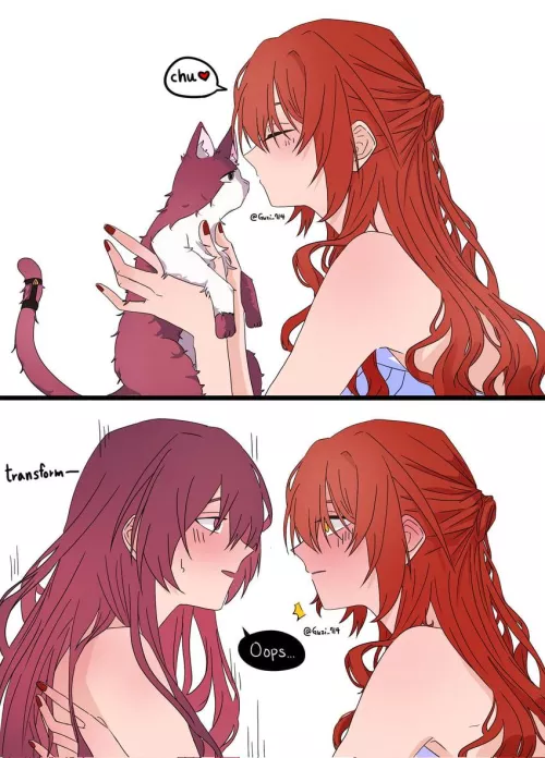 the real cat girl by Background_Bag_5234