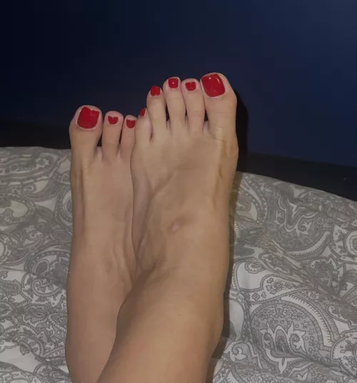 Wanna kiss them for good night?💋 by _feet_licious