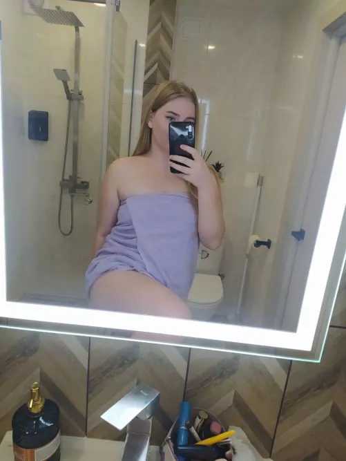 What are we going to do in the shower besides soap each other up by Sweet-Slip-8173