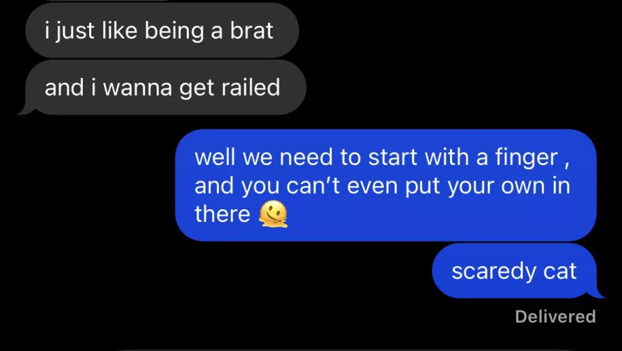 when your virgin-to-butt-stuff sub gets on his high horse: by freakygoldarchitect