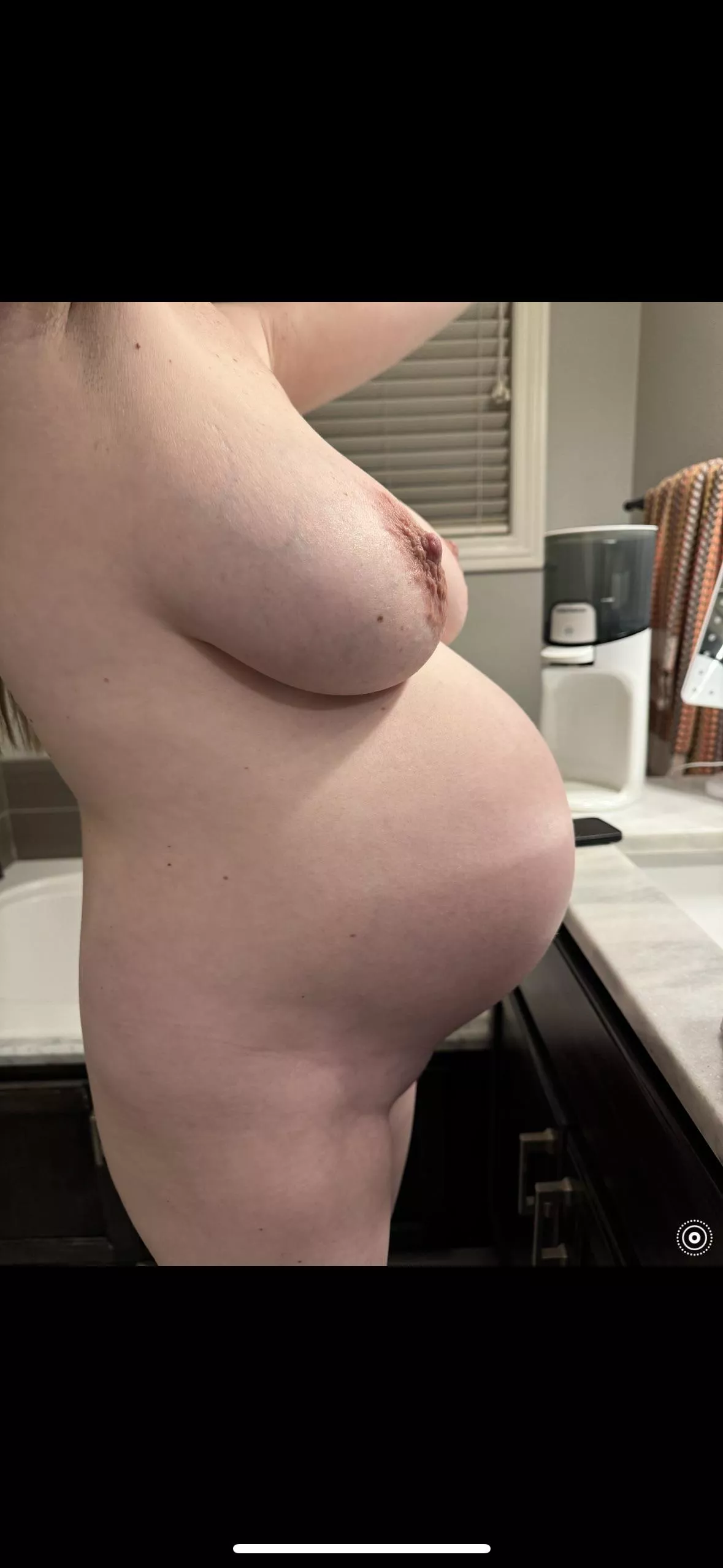 Wife’s titties right before she popped posted by Unlikely-Stable-7686