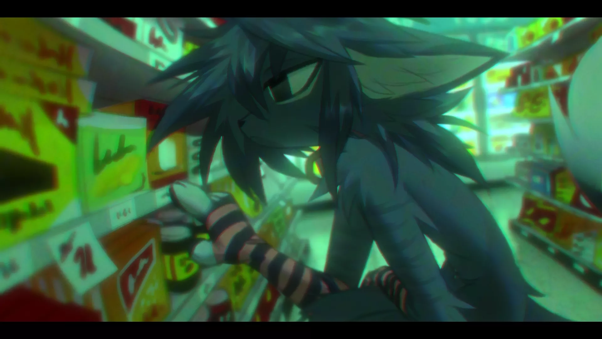 Convenience Store (art by me @Sancosity on Twitter) posted by SancosityJA