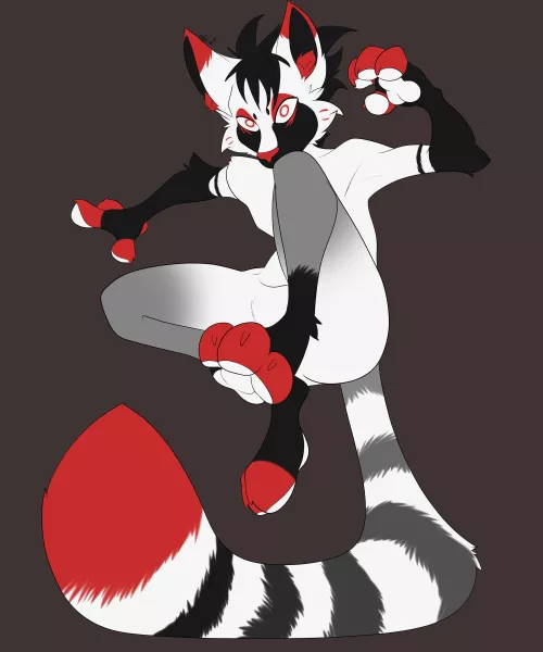 do not intimidate the fox (OC) by GaylordAfterdark