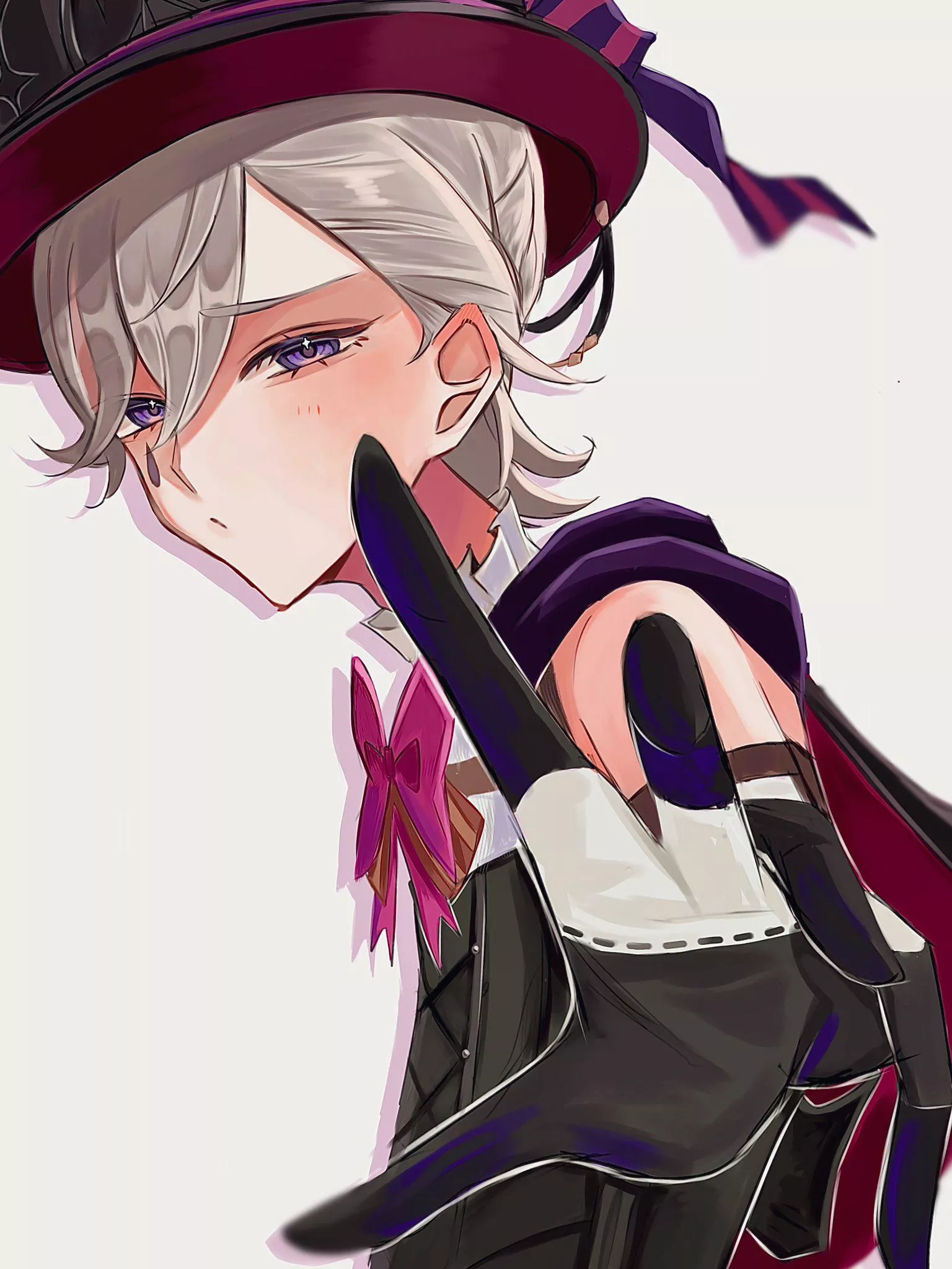 Embarrassed Lyney posted by pedoro_pedoro