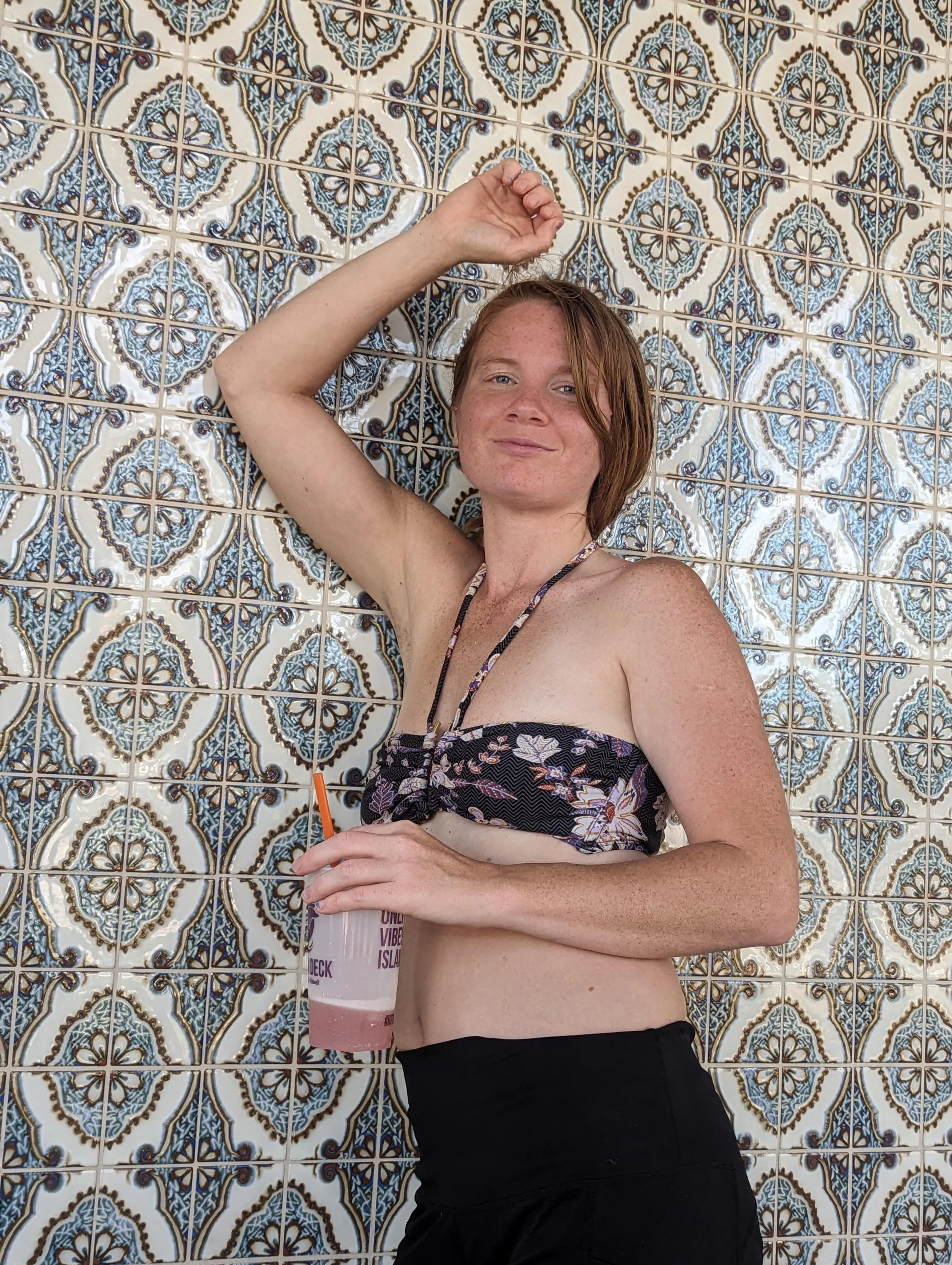 Freckled fun, no gimmicks needed posted by Redlilyrose