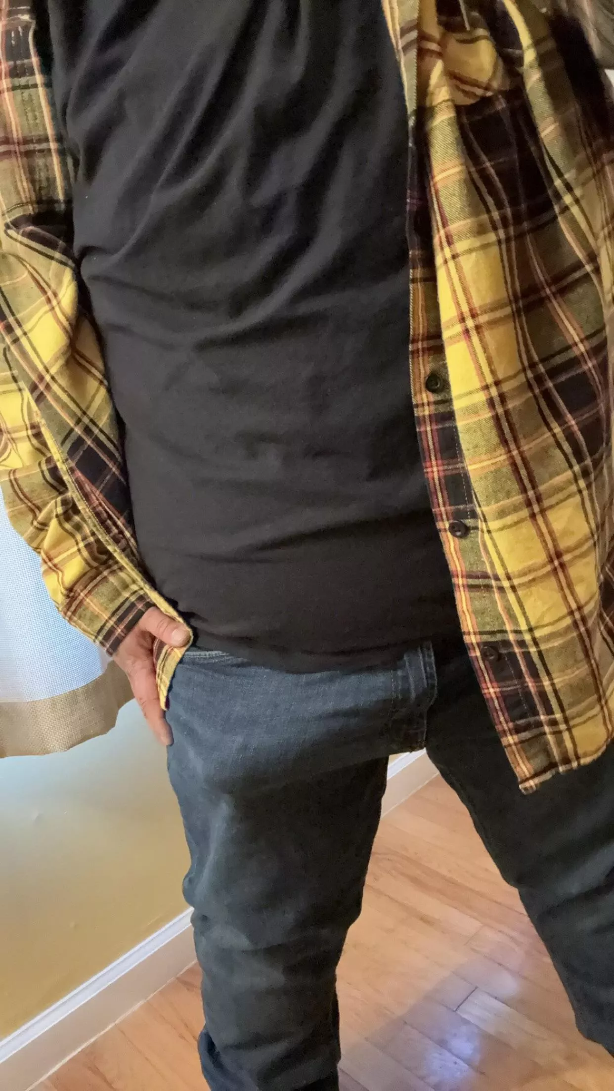 Home from work. He needs to come out 😩 posted by Ashamed_Ad_3106