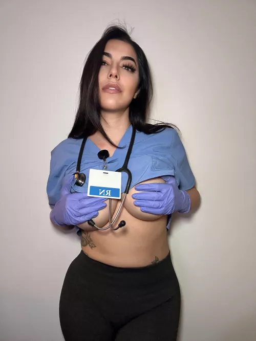 I hope you’re ready for your daily naughty nurse therapy. by nurse_cherxo