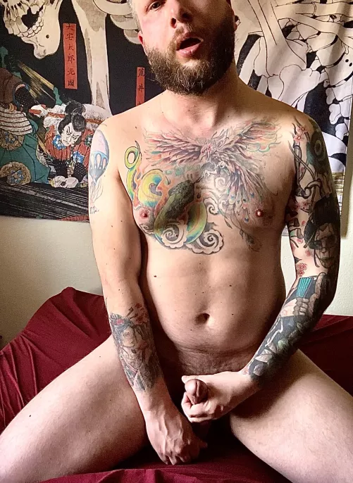 I love it when people on Reddit watch me masturbate. by TattedBullStud