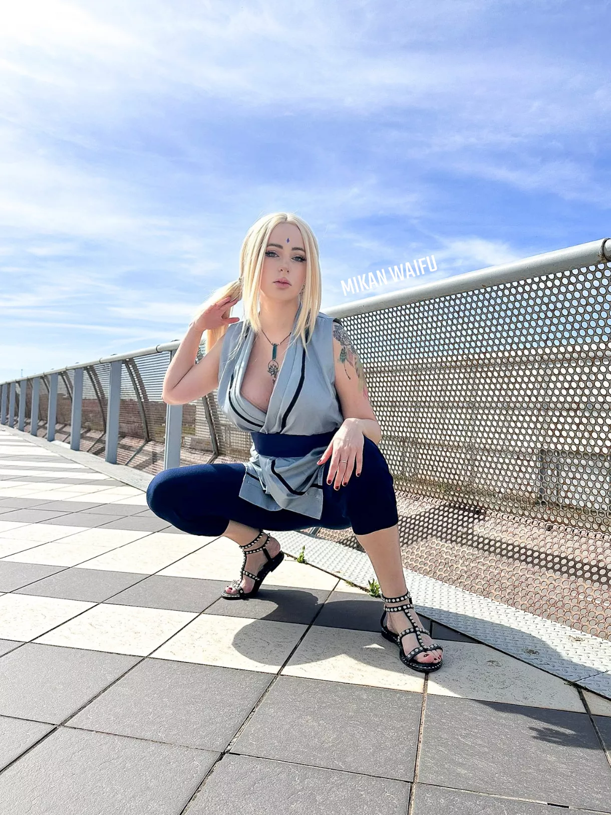 my Tsunade cosplay  posted by mikanwaifuwu