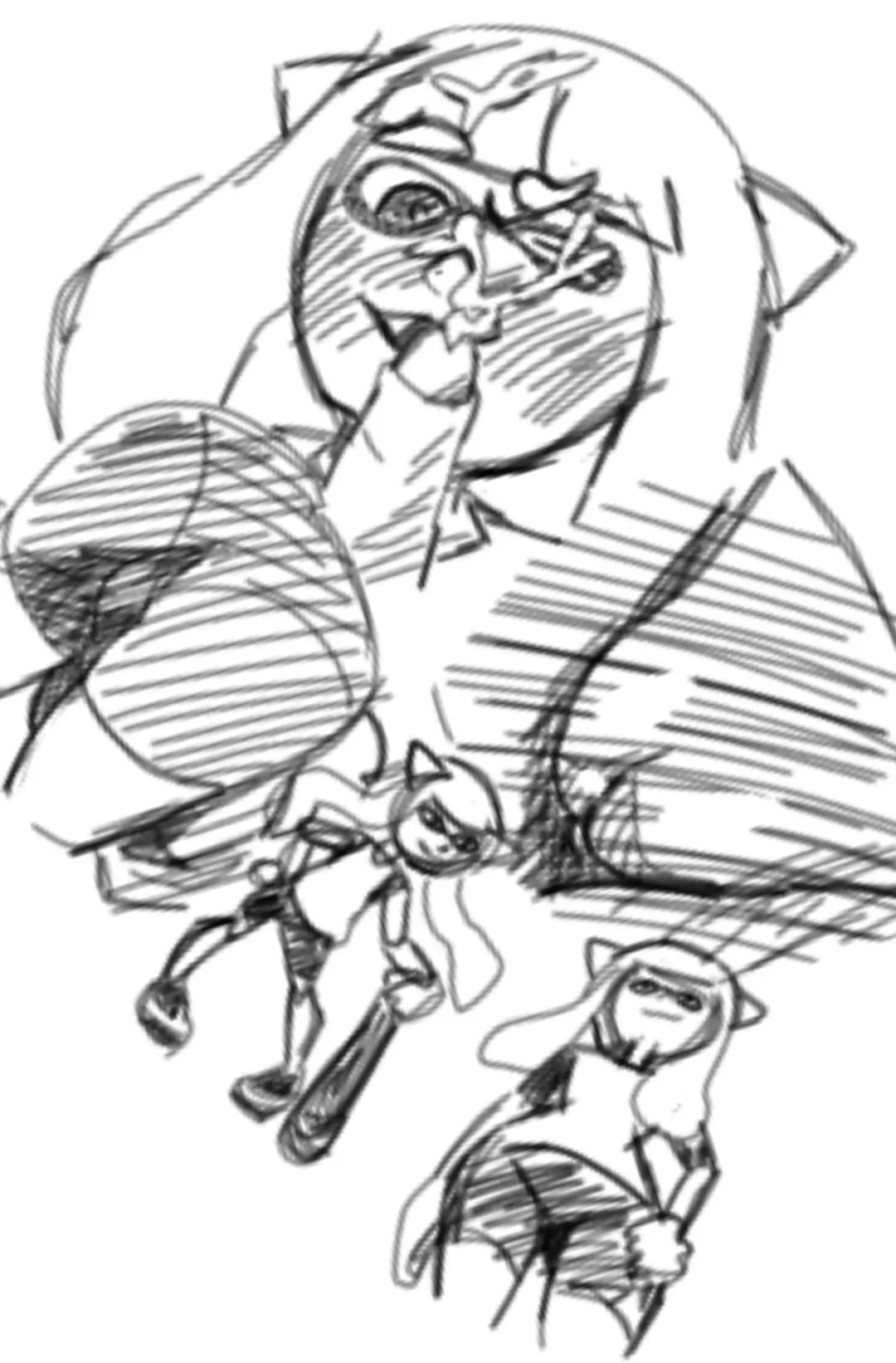 Sketch practice, any thoughts. posted by NO_KNOWN