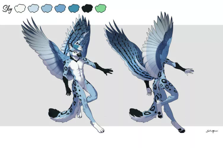 Sky ref sheet by sofilope