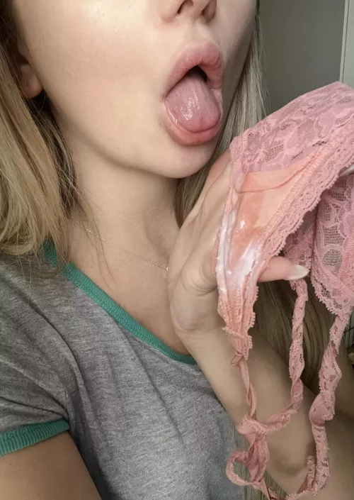 Want me to lick it?🙈 by LittleOneTwo3