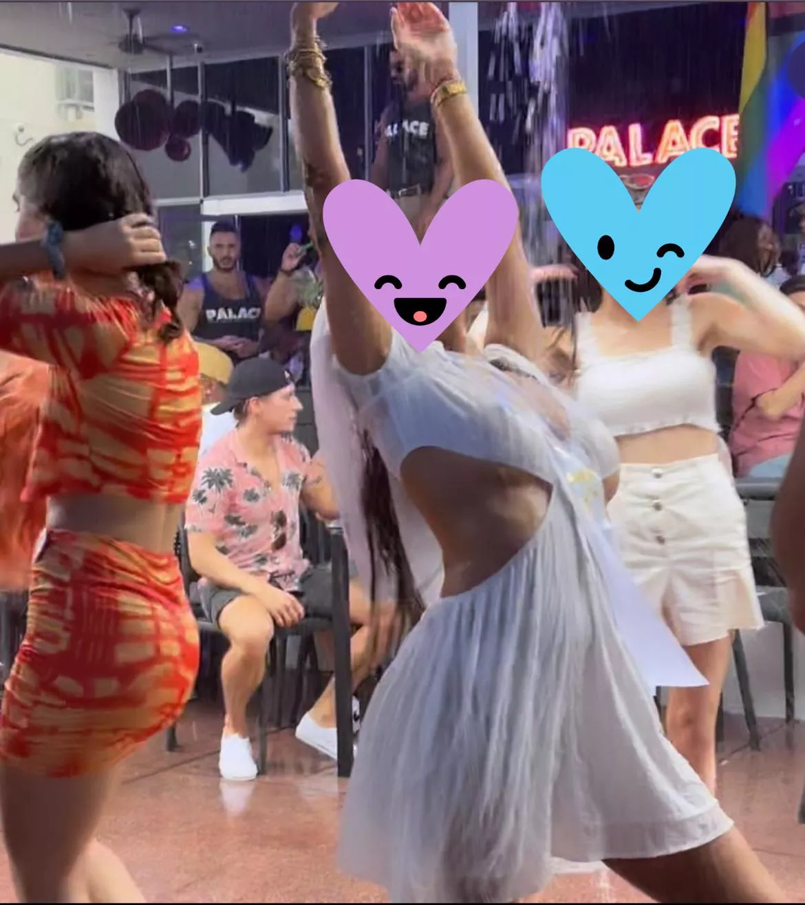 Wife having too much fun dancing in rain the day before the wedding 😂 posted by Hotwifeslut7