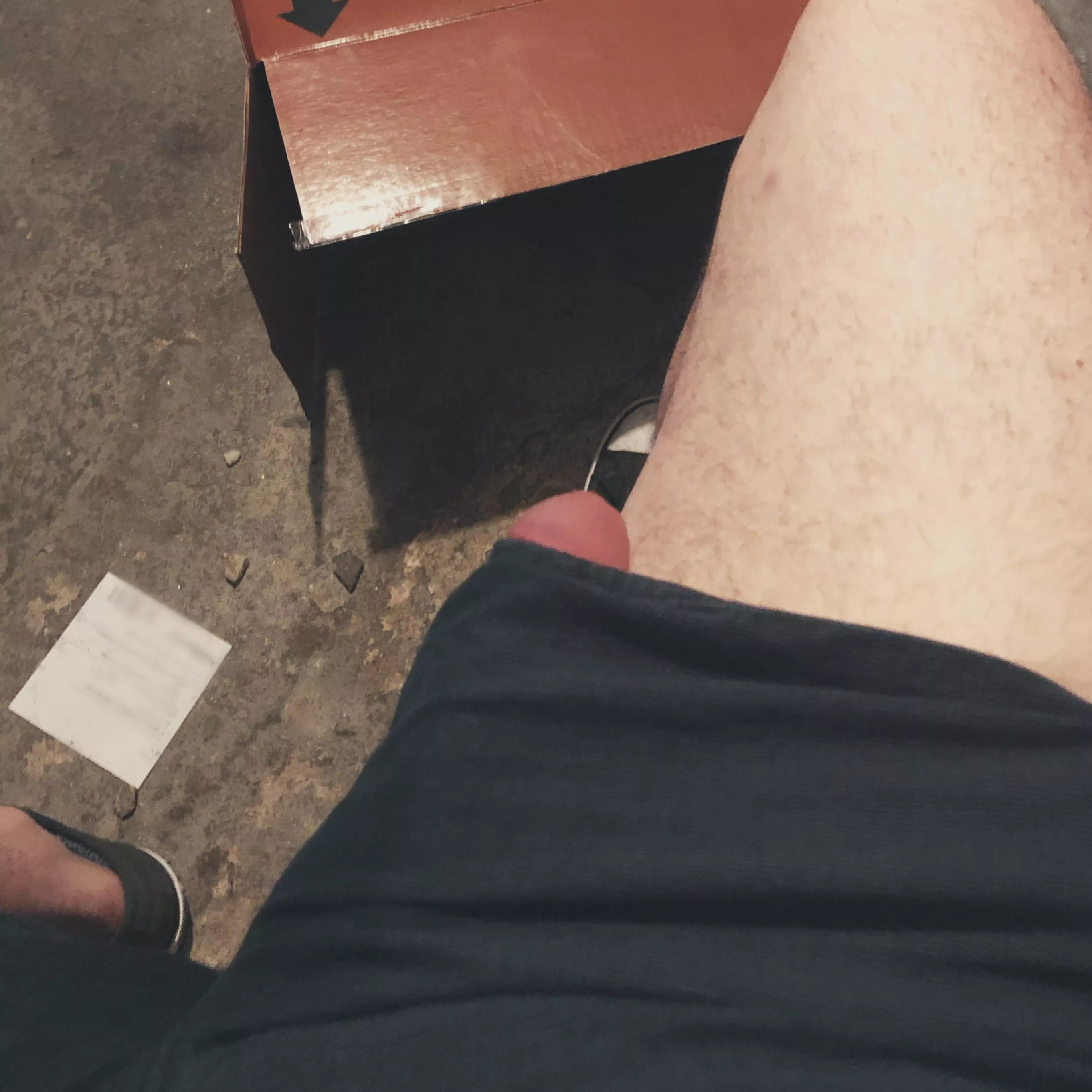 Wish someone would catch me slipping out at work posted by literal_lateral01