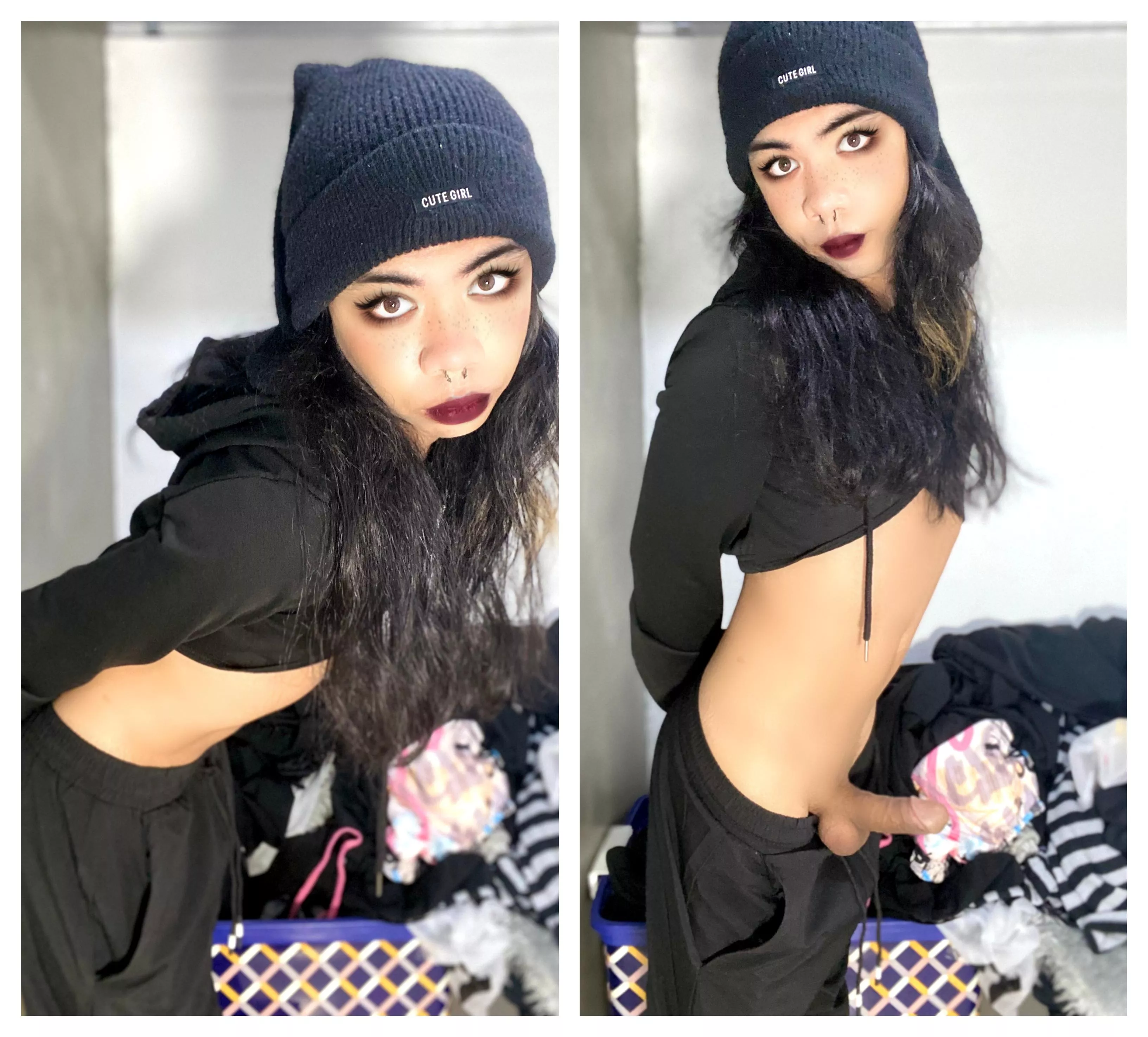 You have a date with a girl and she suddenly gets a boner posted by Megurikka