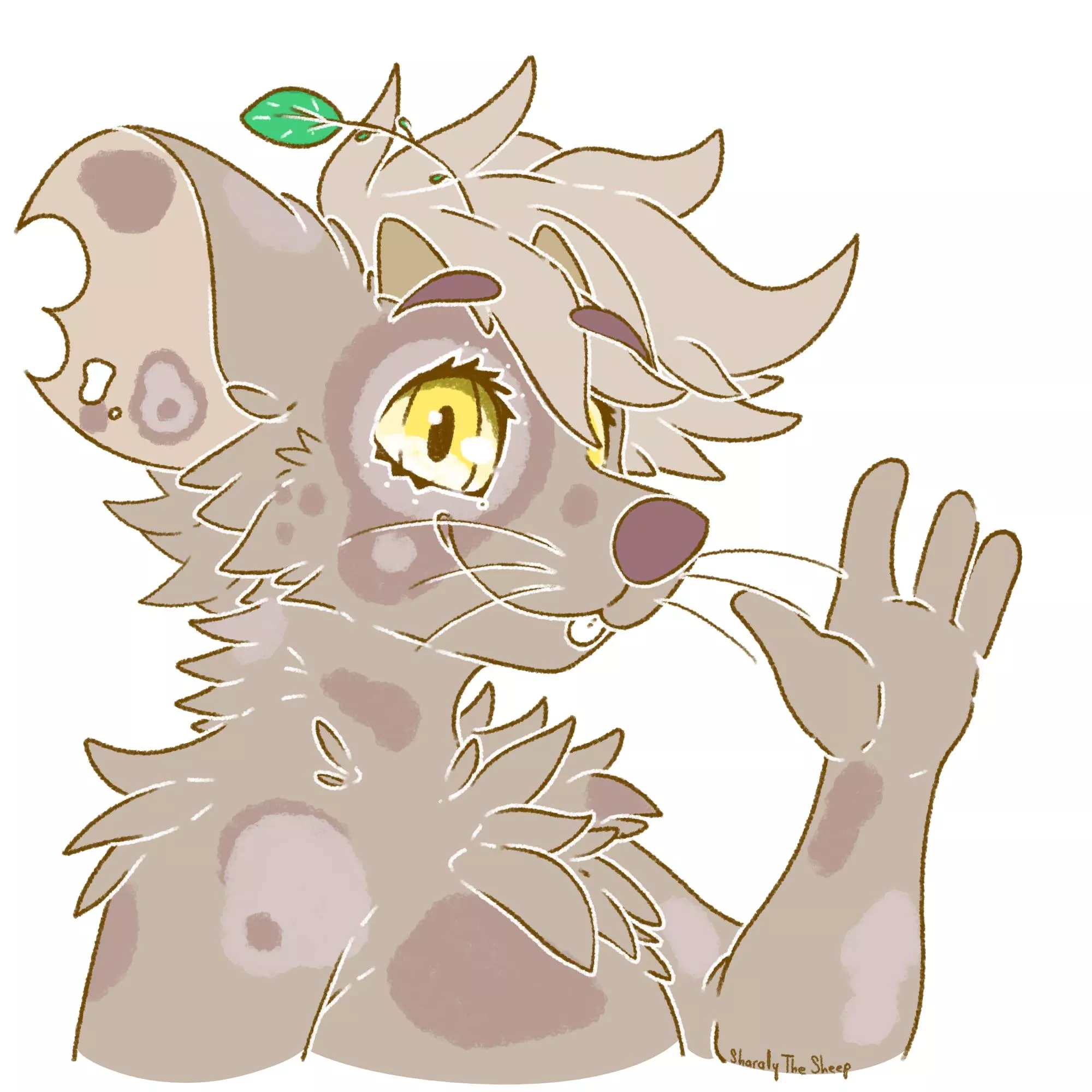 A little rat I made for a friend ❤️ [SharalyTheSheep on Twitter] posted by servaart