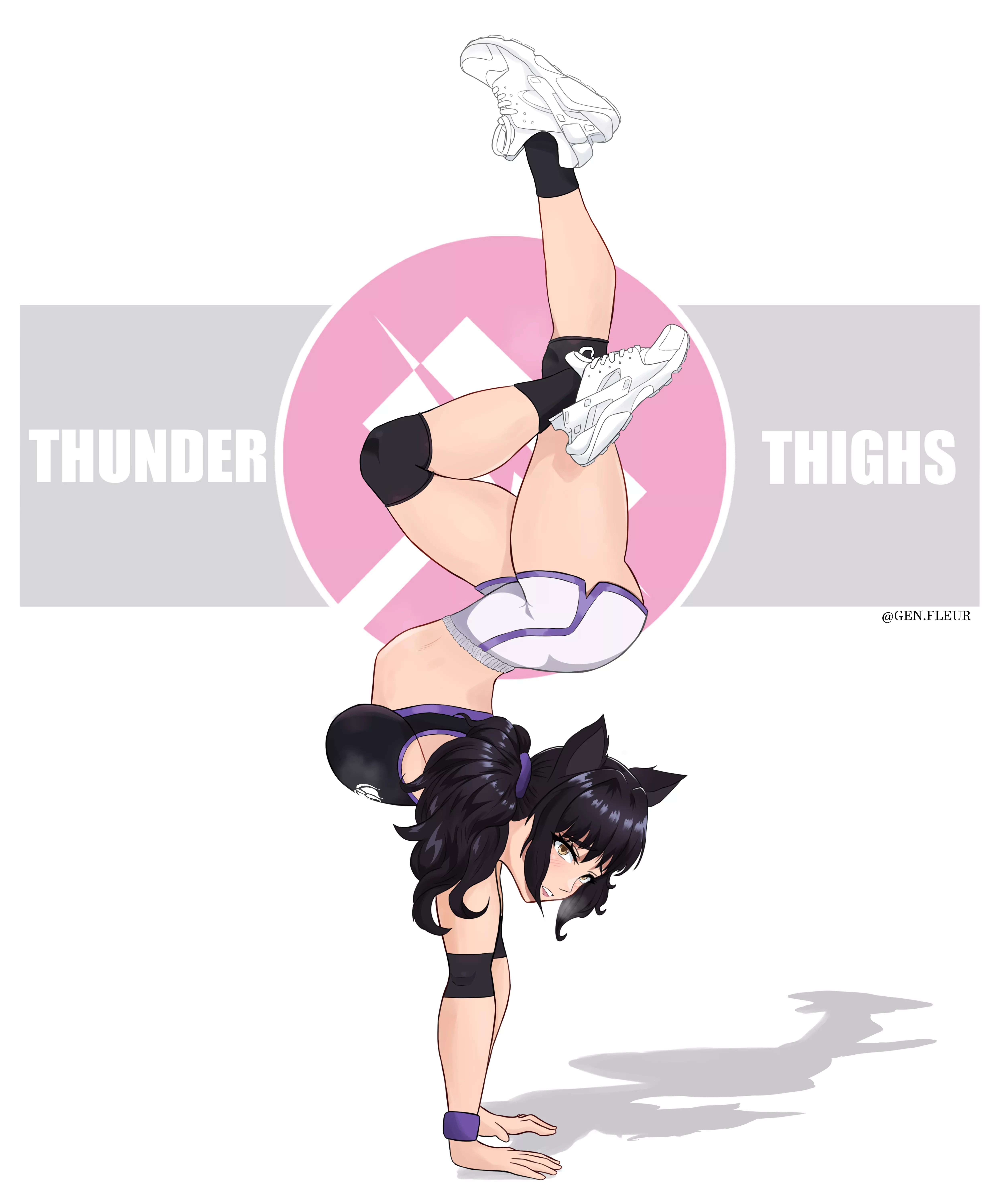 Blake's workout by me  posted by GenFleur_art