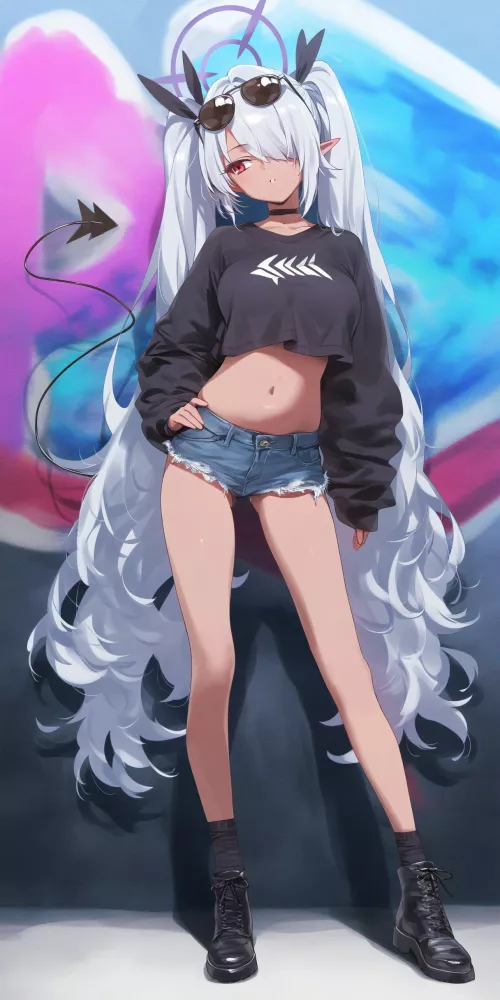 Casual Iori [Blue Archive] by NotSuitedForWoona