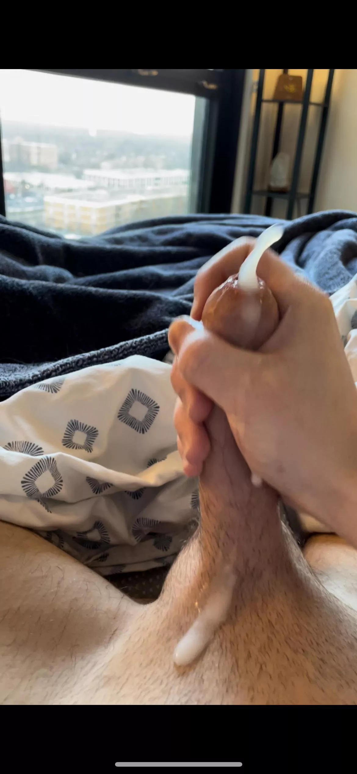 Cock cumming a big cum load and cumshot posted by peaceloveEDM420