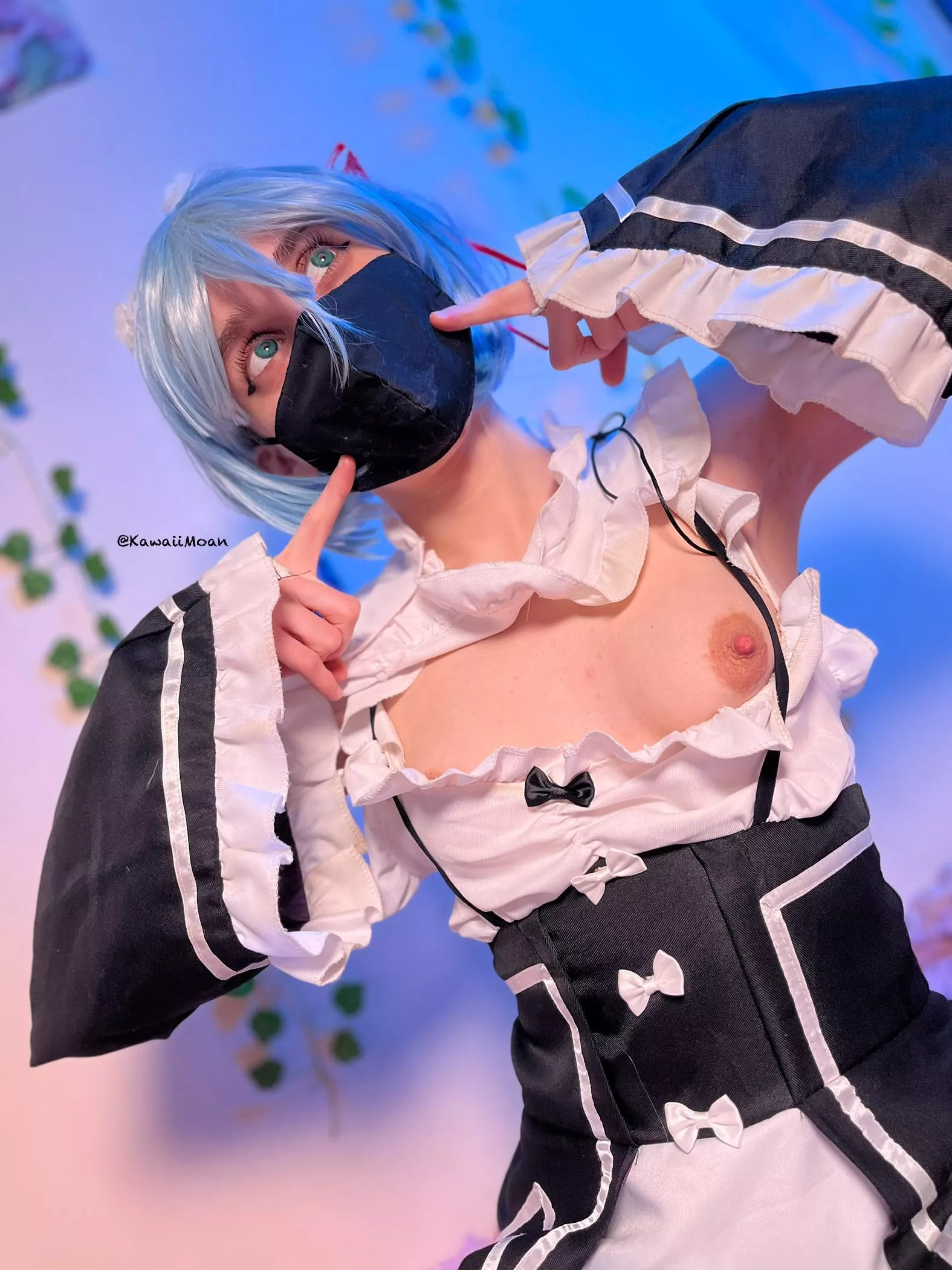 Cosplay Rem from Re:Zero by KawaiiMoan posted by Kawaii_Moan