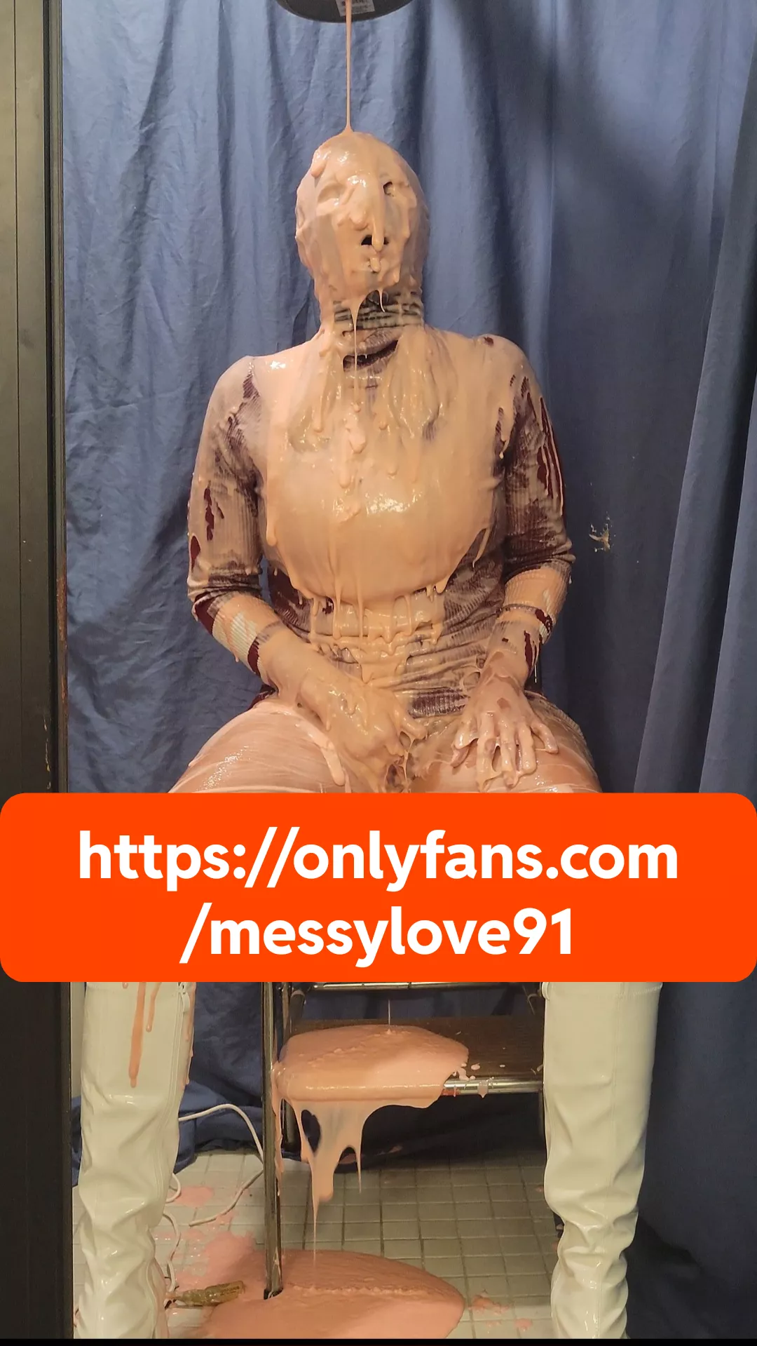 Cum watch me destroy this long dress in my gunge tank! Even have a messy orgasm! posted by lowcountryWAM