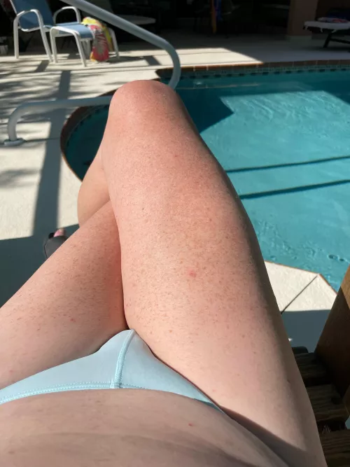 Enjoying the pool by Overall-Bandicoot846