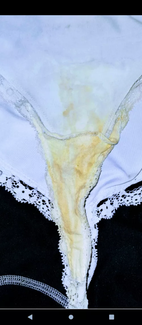 GF's filthy thongs by NoSignificance9914