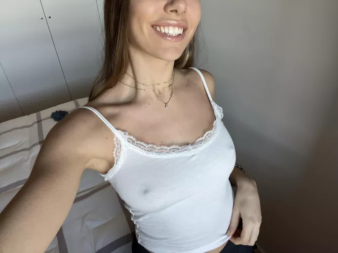 Give my tits the attention it deserves, would you suck it nicely for me? by NoWaresMerchant