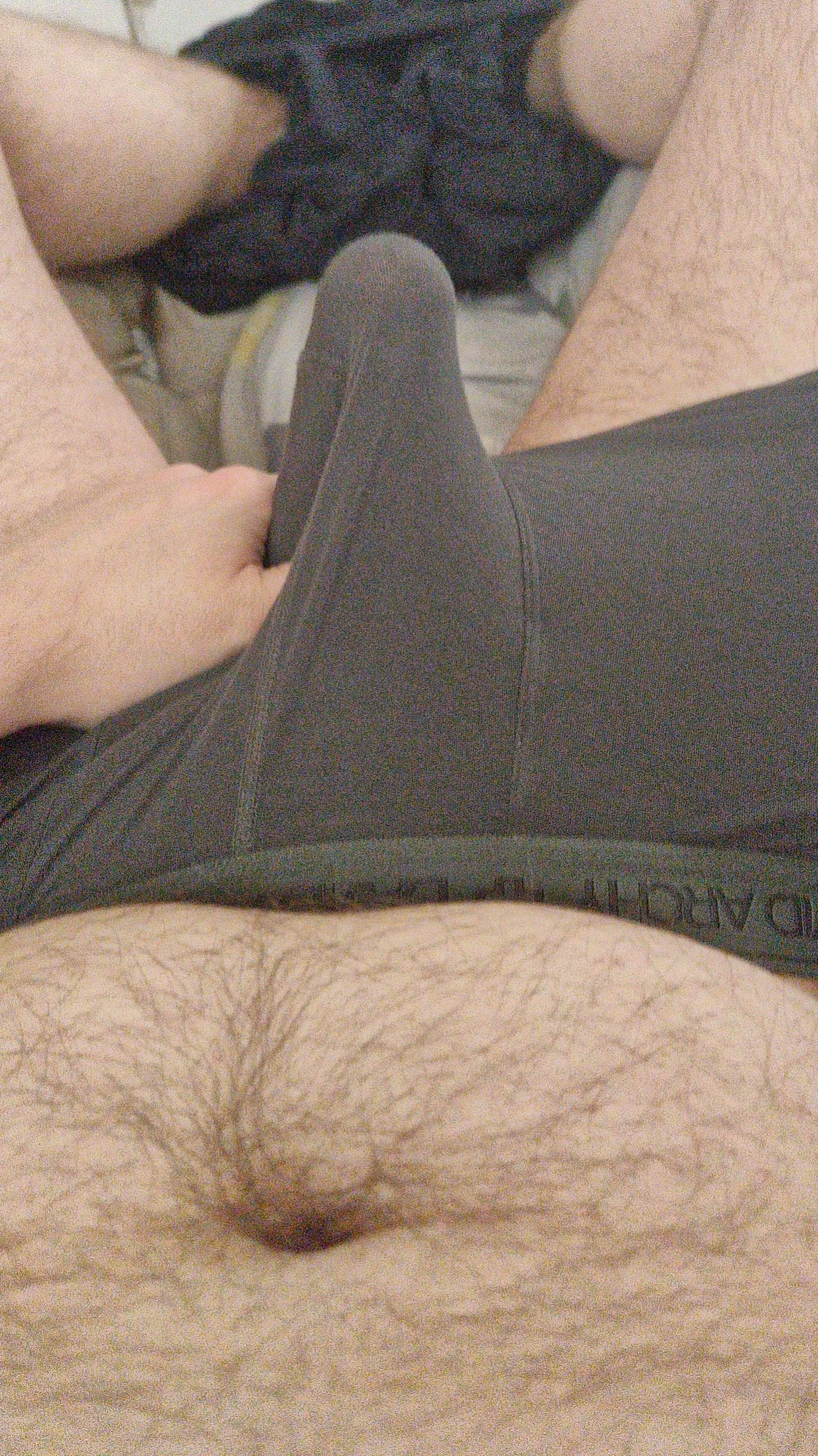 Horny day, been stroking it through my clothes for a while posted by SenryHellers