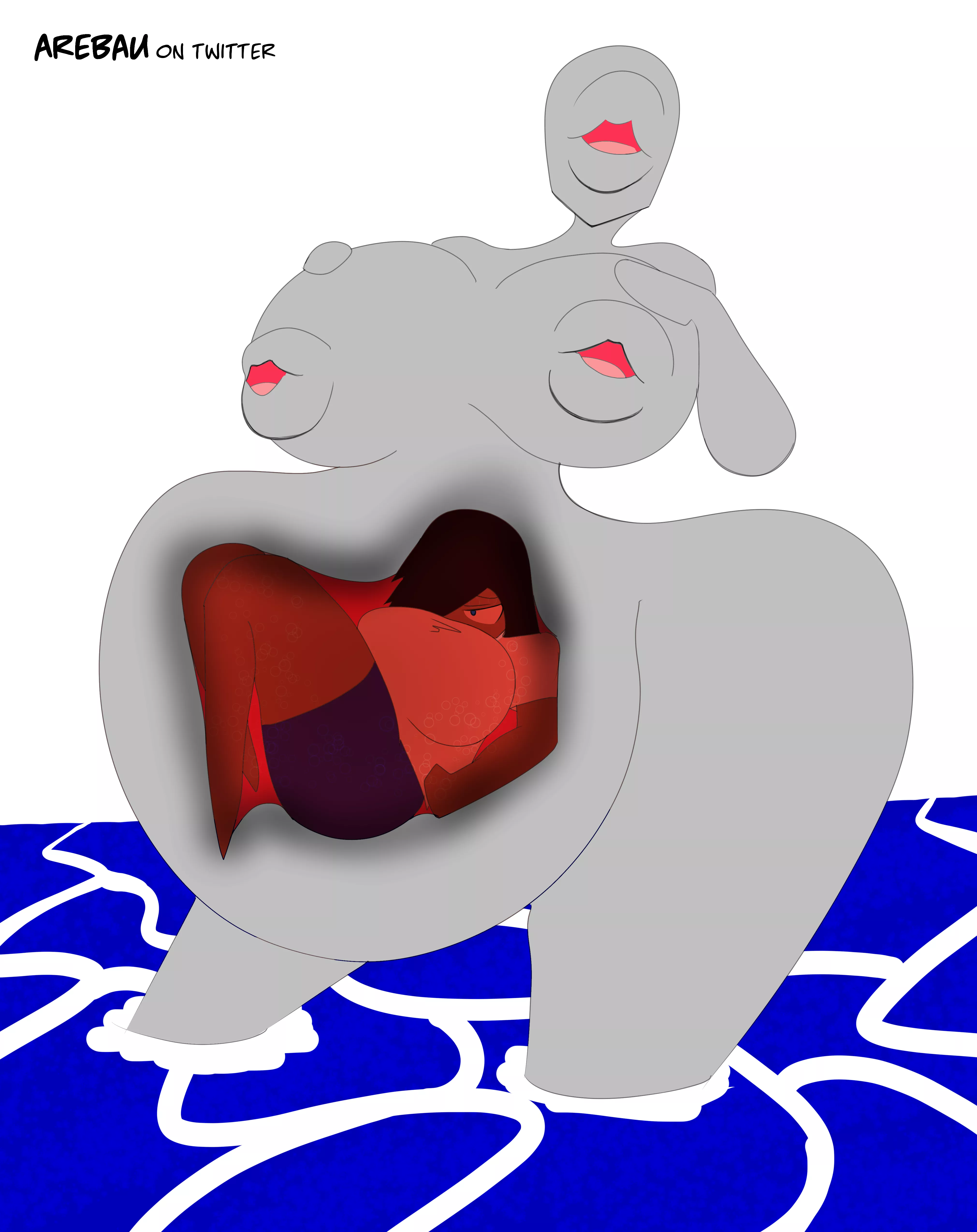 {image} Siren, hunting (Arebau/OC) posted by Swings_Subliminals