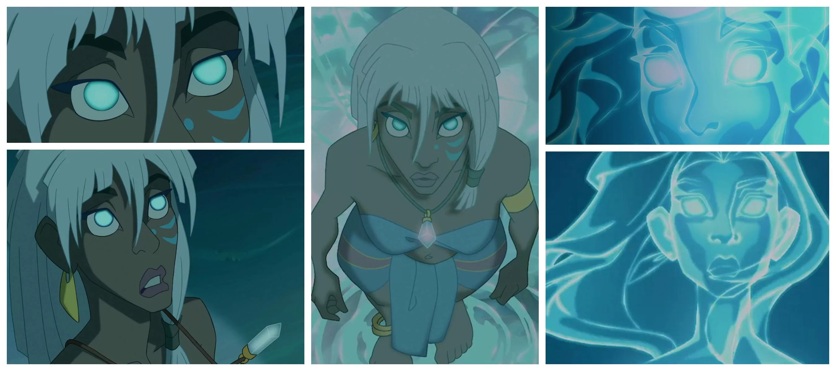 It's hard to explain to someone that my sexual awakening was Kida's glowing eyes in this scene of Atlantis. Idk why, but they looked hot af to me. (and still do) posted by Groundbreaking-Set13