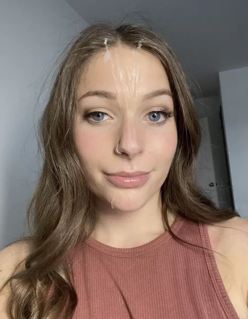 I’ve never had a facial in such straight lines before but I think it means I sucked it well by jessnjamez