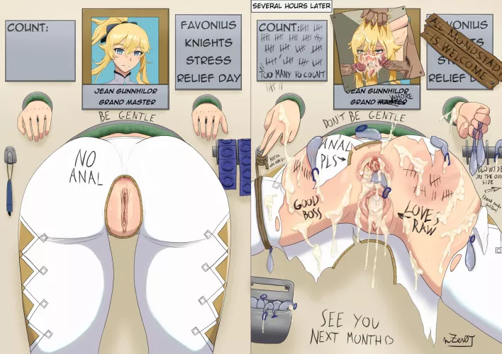 Jean gets destroyed  by SoManyCookies