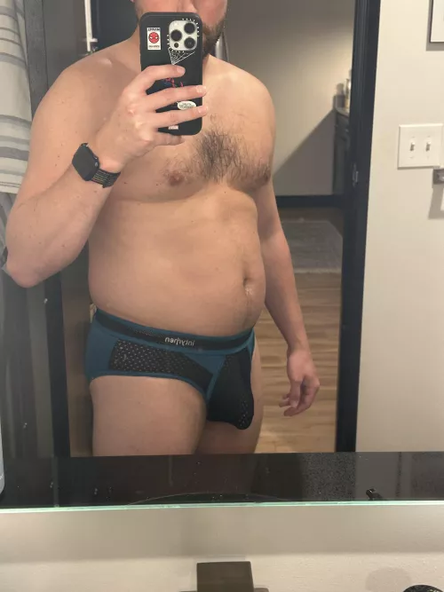 Just a cub trying out some new attire by cdm11396