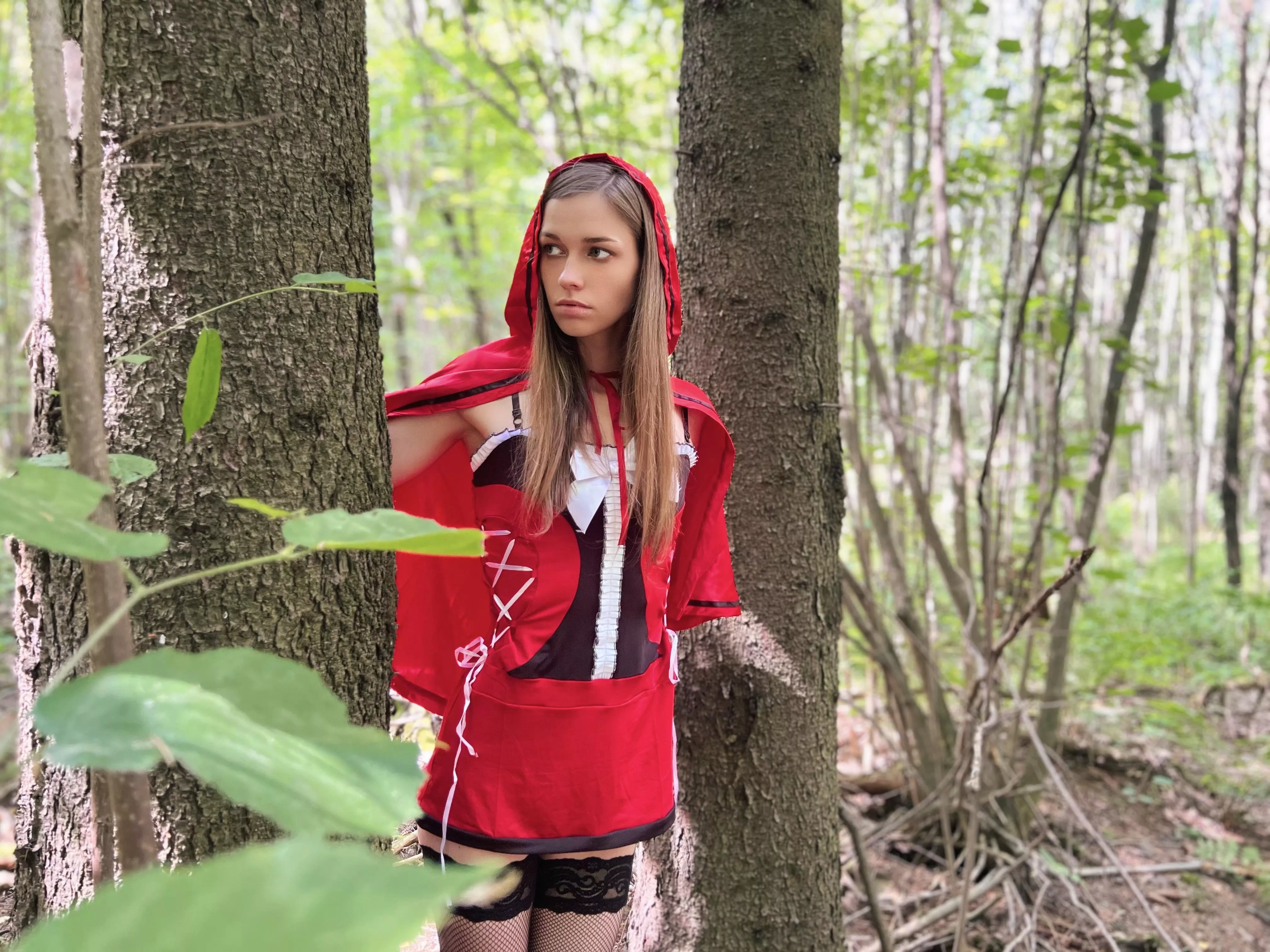 Little Red Riding Hood is looking for her wolf posted by Onebangbarry