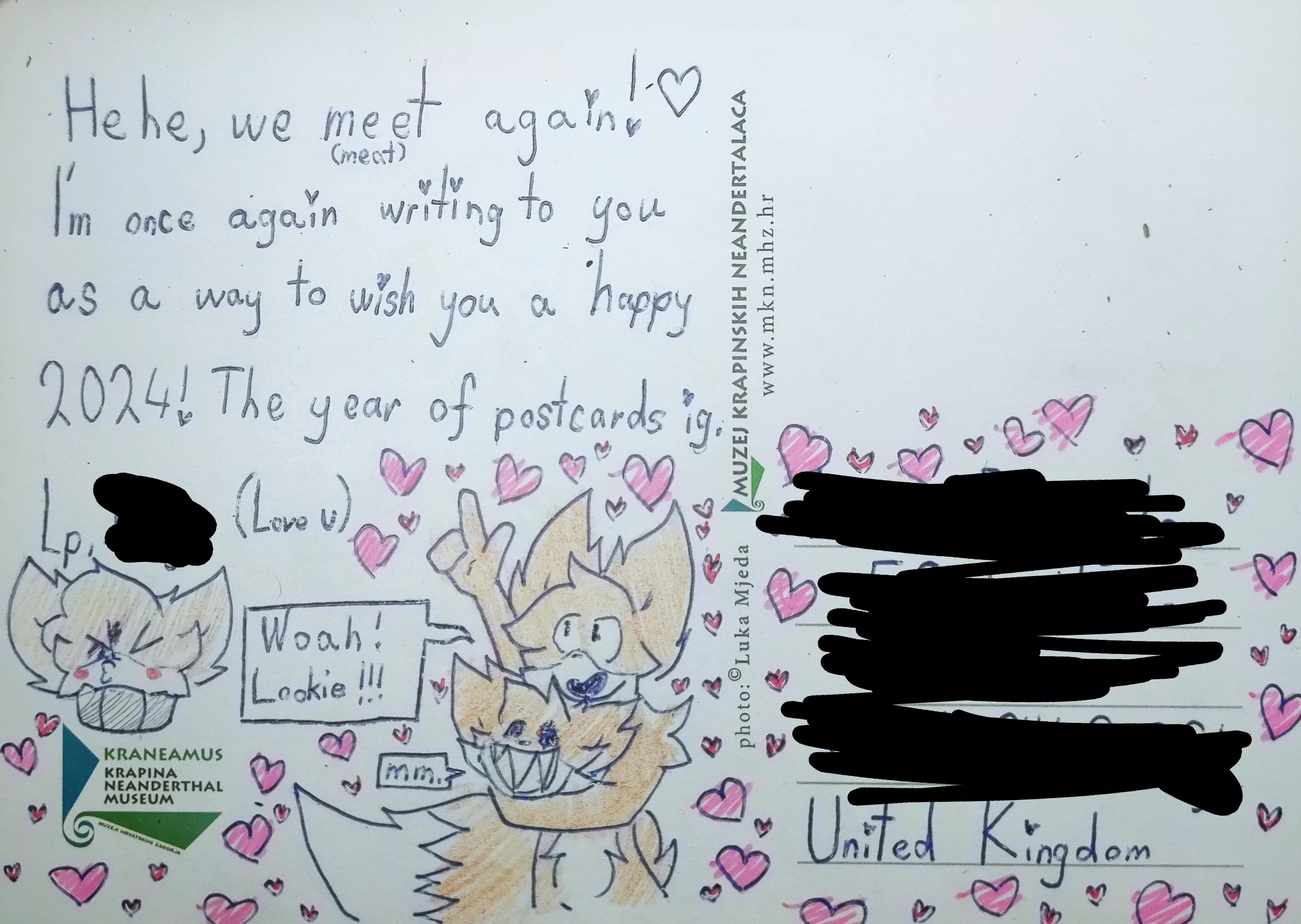Love sending postcards to my long distance subby🥰 posted by Tofuu_chan_uwu