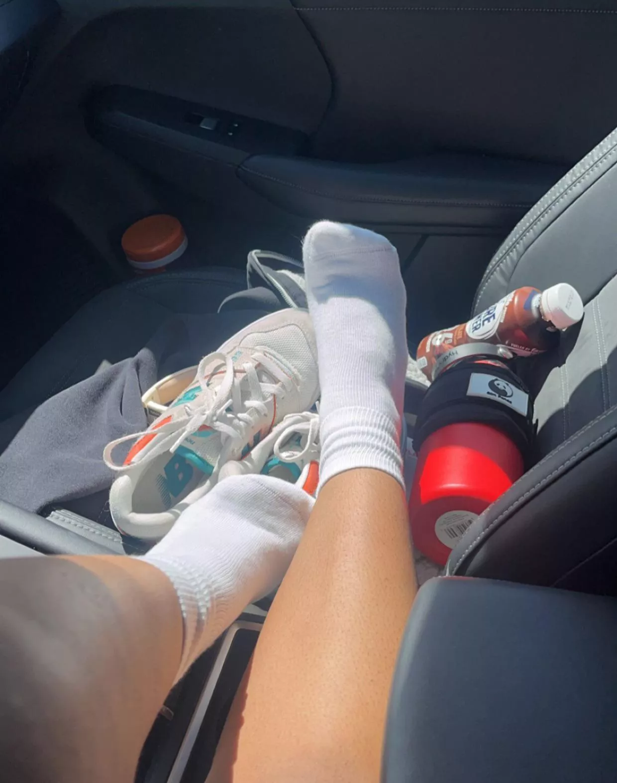 My husband gets to suck my toes while you wish you could smell my sweaty gym feet 🤷🏽‍♀️ posted by goddesscherrrry