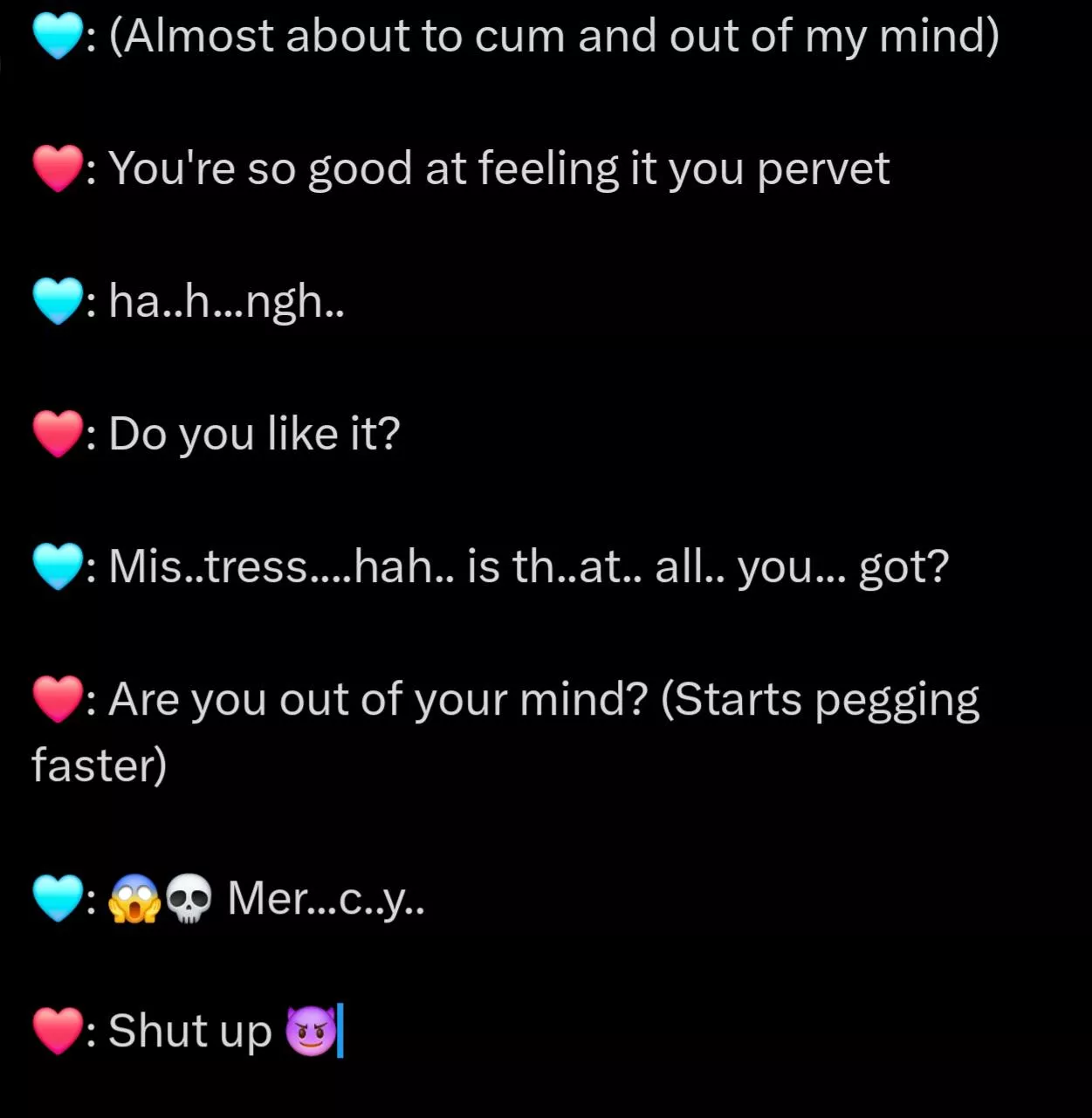 Not an Original Idea.. But Used it IRL just today.. Almost died ☠️😣 posted by AsianSissy7371